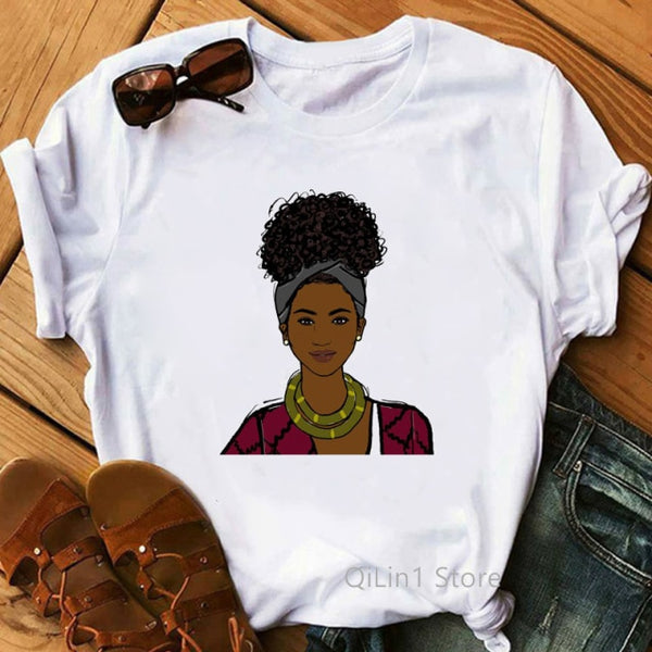 I Am A Strong Melanin Queen T-shirt