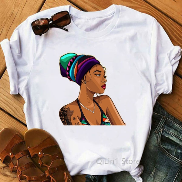 I Am A Strong Melanin Queen T-shirt