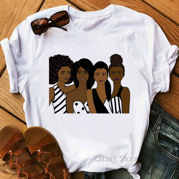 I Am A Strong Melanin Queen T-shirt