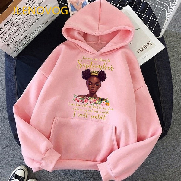 Black lives matter hoodies women cute cap sweatshirts african black girl magic hoodie lady graphic hoody winter fleece wholesale