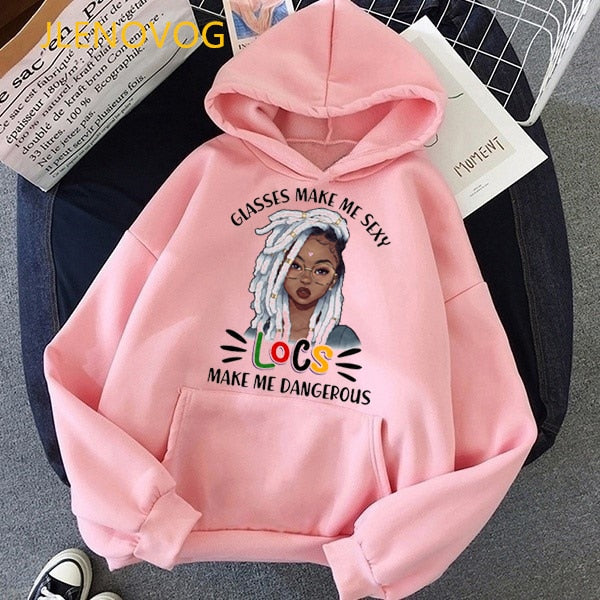 Black lives matter hoodies women cute cap sweatshirts african black girl magic hoodie lady graphic hoody winter fleece wholesale