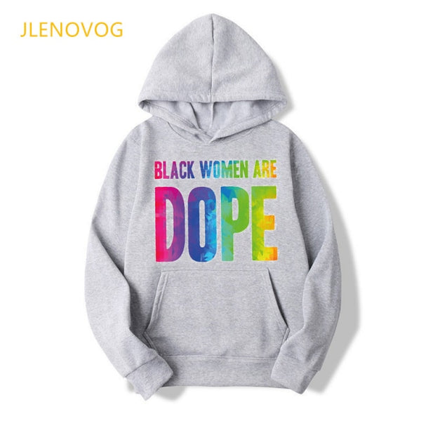 Black lives matter hoodies women cute cap sweatshirts african black girl magic hoodie lady graphic hoody winter fleece wholesale