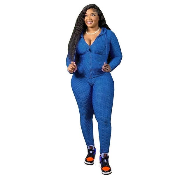 Plus Size Clothing XL-5XL two Piece Set Women tracksuit Sweatshirt Sweatpants joggers Winter Outfit Wholesale Dropshipping 2020