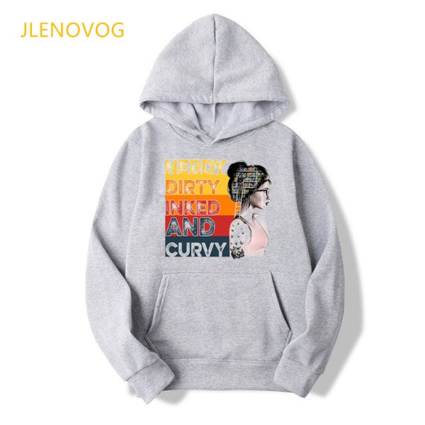 Melanin African Black Girls Hoodies Women Black Girls Magic Sweatshirt Femme Harajuku Jumper Kawaii Winter Clothes Streetwear