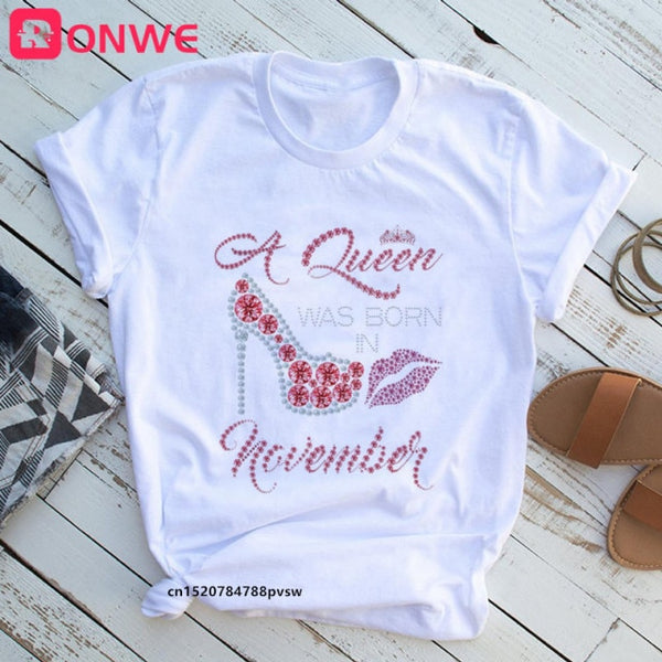 Beautiful African Lady Women T-shirt Girl Sisters Black Lives Matter Funny 90S Print Tops Tee,Drop Ship