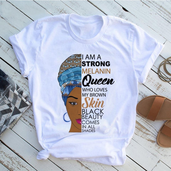 A CHILD OF GOD A WOMANOF FAITH woman tshirt yellow ladies clothes African black girl history month female Tshirt melanin T shirt