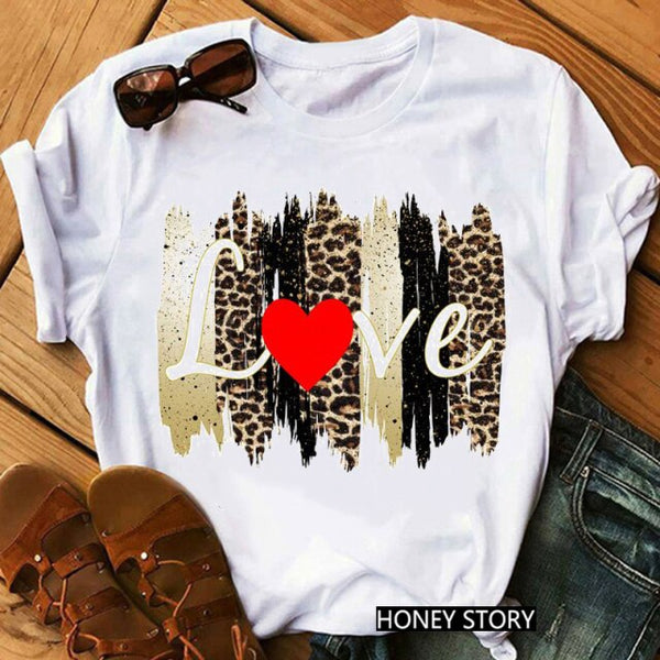 ZOGANKI Faith Hope Love  Casual T-shirt Women T Shirt Summer Casual Short Sleeve Harajuku Tops New Graphic Woman Tees Black Tops