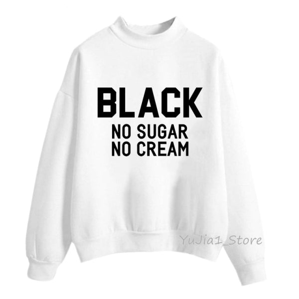 new arrival 2021 Melanin Poppin hoodies women clothing Beautiful black curly hairs girl printed sweatshirt women sudadera mujer