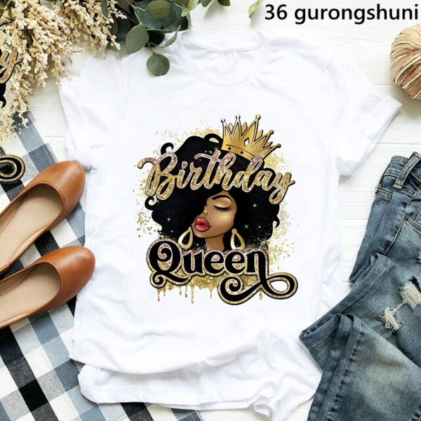 watercolor she got mad hustle and a dope soul Tshirt femme print graphic tees women melanin black girl magic t-shirt streetwear