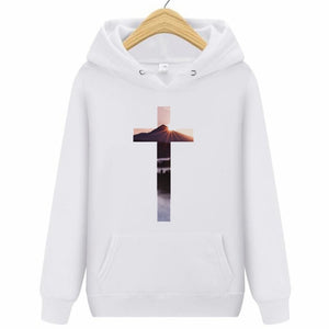 Black friday Funny Christian Cross God Jesus Faith Hope Graphic Women Sweatshirt Aesthetic Harajuku Hoodies Hip Hop Streetwear