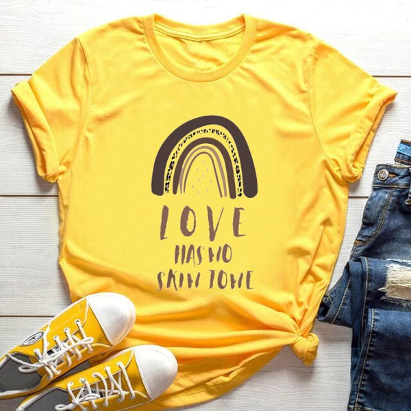 Cartoon T-shirt Kawaii Melanin T Shirt Women Funny Black African Curly Hair Girl Graphic Tees Aesthetic Tshirt Female